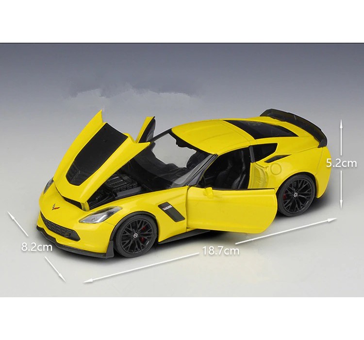 AUTO PELLITOS REPLICA CORVETTE Z06 2017 ESCALA 1:24 24085 - 3