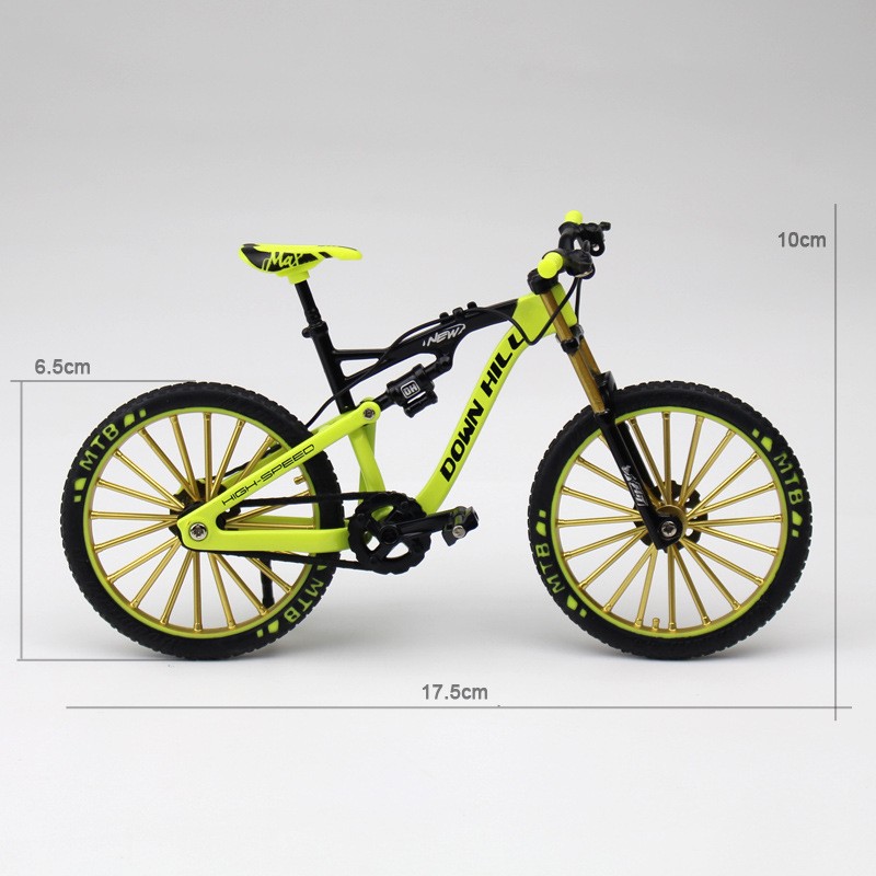 BICICLETA PELLITOS MOUNTAINBIKE ESCALA 1:10 NARANJA COLECCIÓNABLE MOUNTAINBIKE-ORG - 3