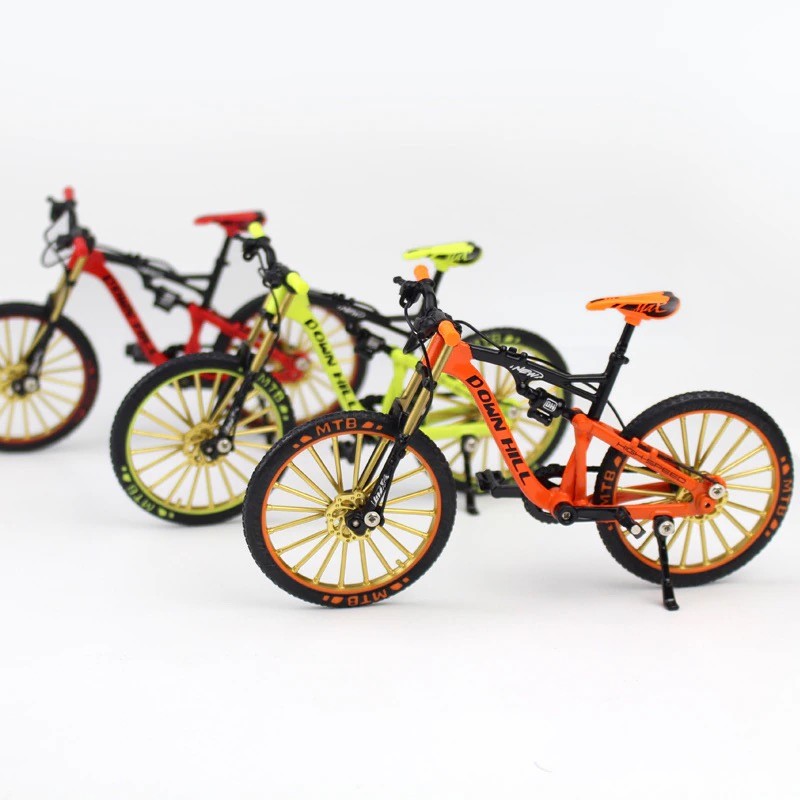 BICICLETA PELLITOS MOUNTAINBIKE ESCALA 1:10 NARANJA COLECCIÓNABLE MOUNTAINBIKE-ORG - 6
