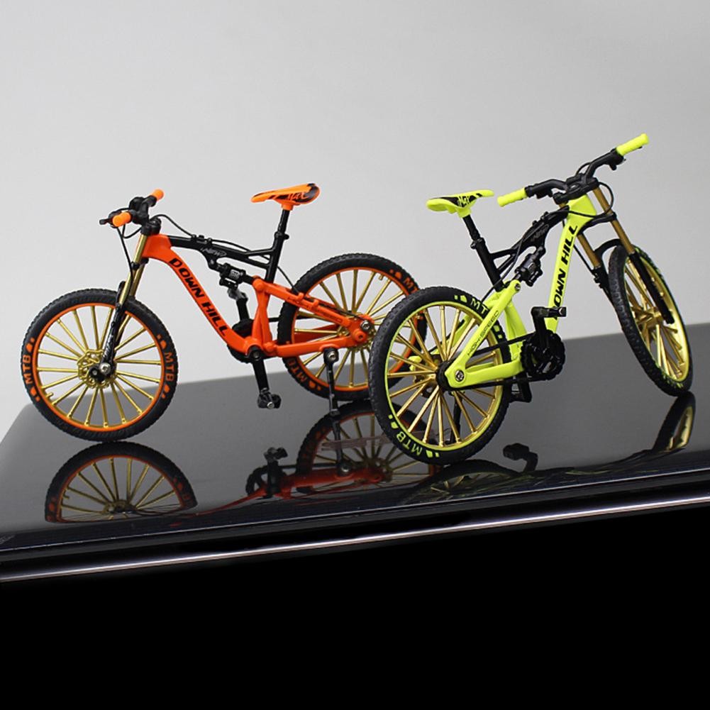 BICICLETA PELLITOS MOUNTAINBIKE ESCALA 1:10 NARANJA COLECCIÓNABLE MOUNTAINBIKE-ORG - 8