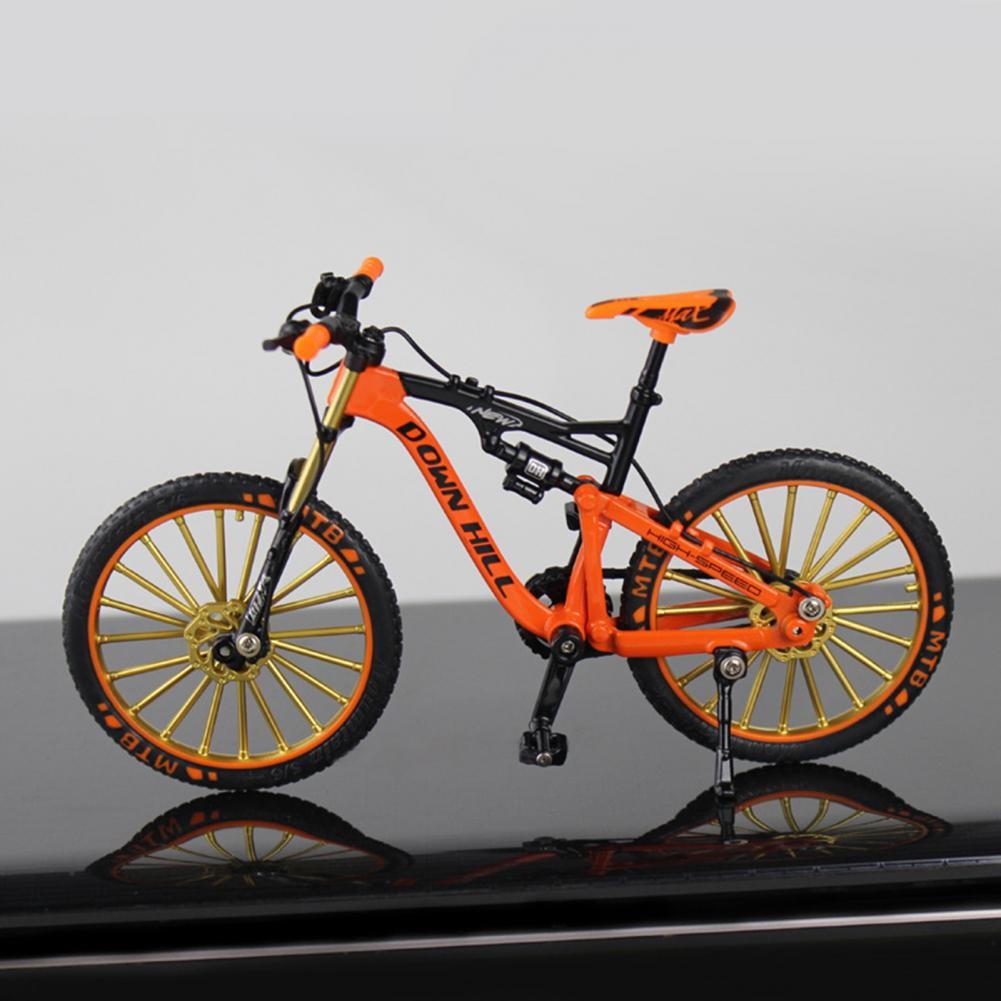 BICICLETA PELLITOS MOUNTAINBIKE ESCALA 1:10 NARANJA COLECCIÓNABLE MOUNTAINBIKE-ORG - 9