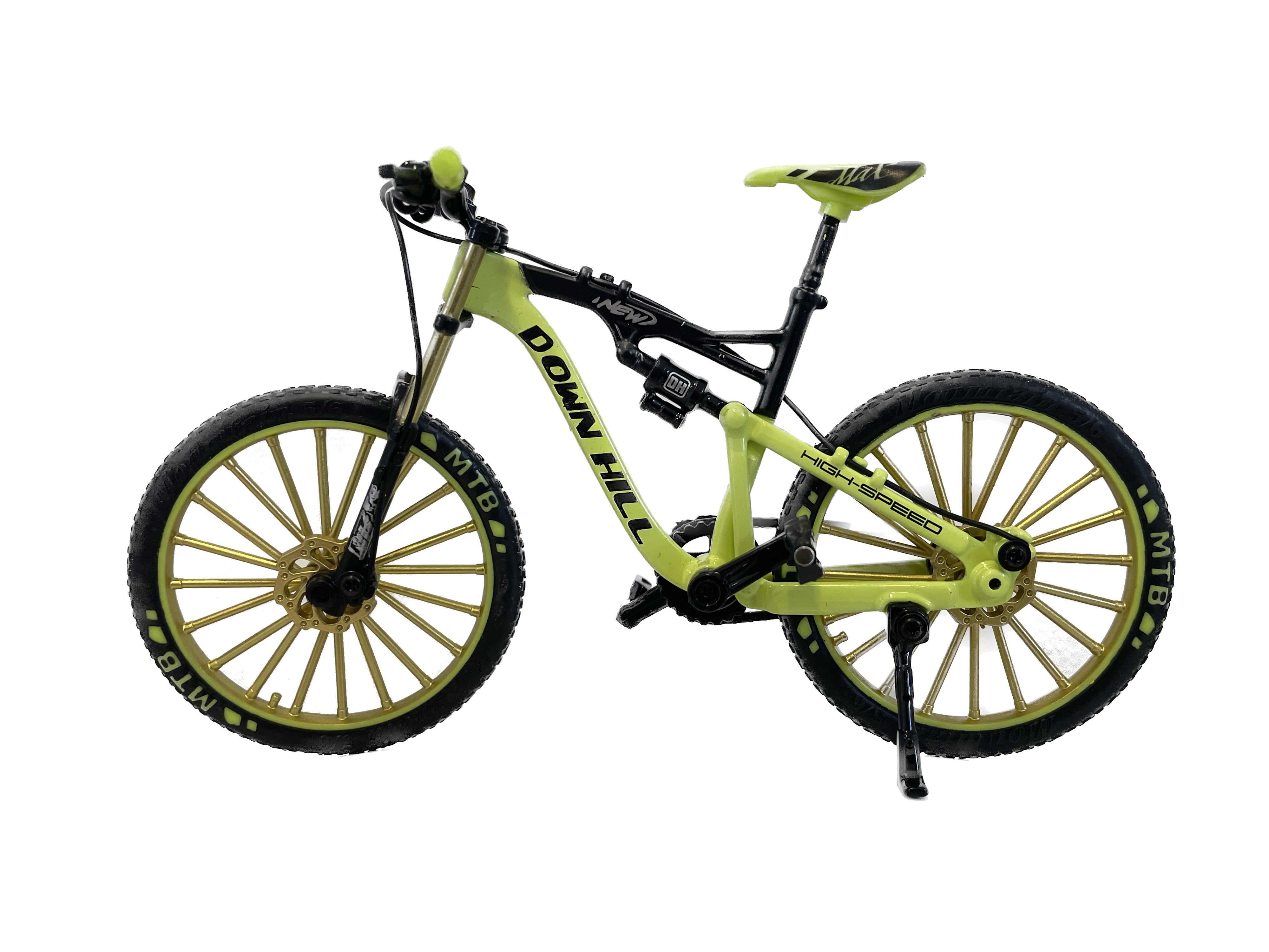 BICICLETA MTB ESCALA 1:10 YELLOW, COLECCIONABLE - 1