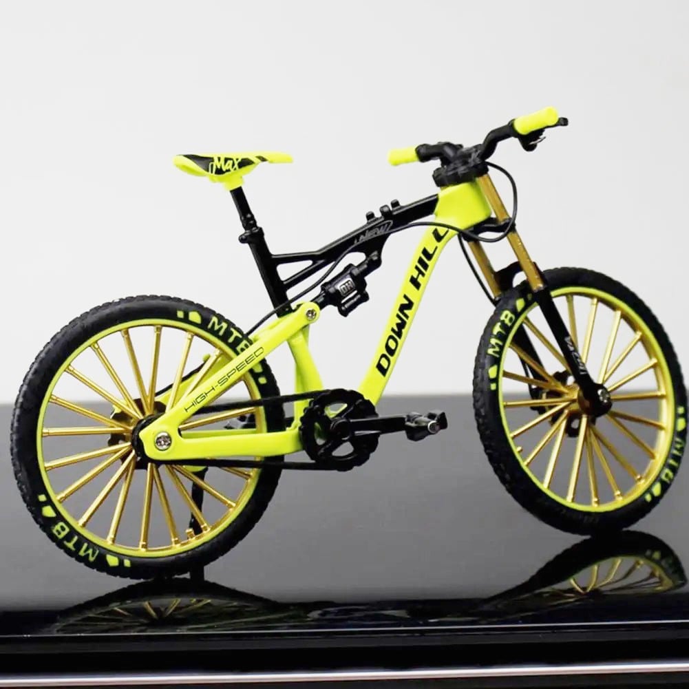 BICICLETA MTB ESCALA 1:10 YELLOW, COLECCIONABLE - 3