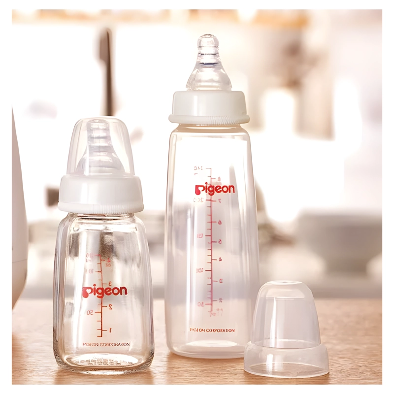MAMADERA DE VIDRIO PIGEON 120ML FLEXIBLE - 4