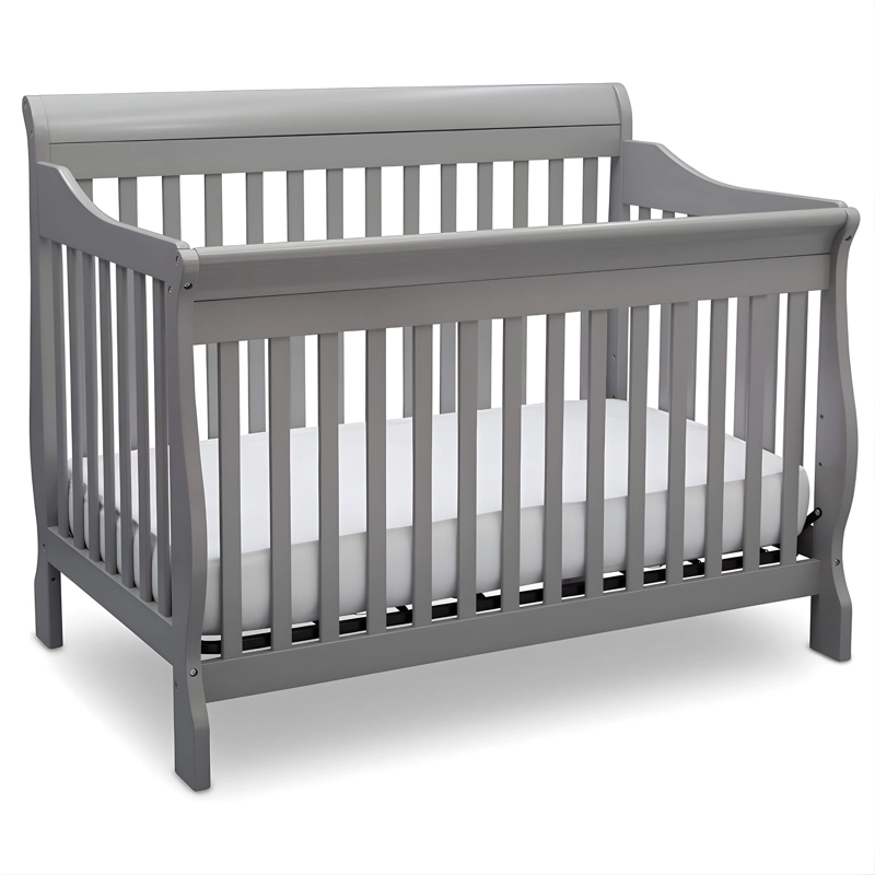 CUNA DELTA CHILDREN 7846-026 MADERA SOLIDA GRIS CLERMONT - 1