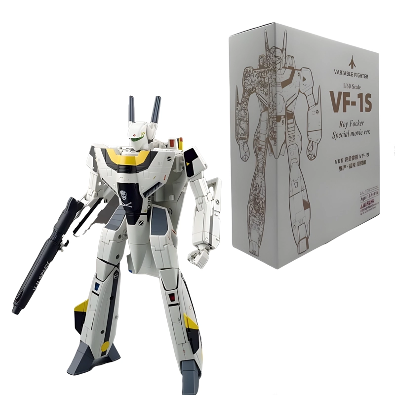 ROBOTECH VALKYRIE VF1S ROY FOCKER ESCALA 1:60 - 9