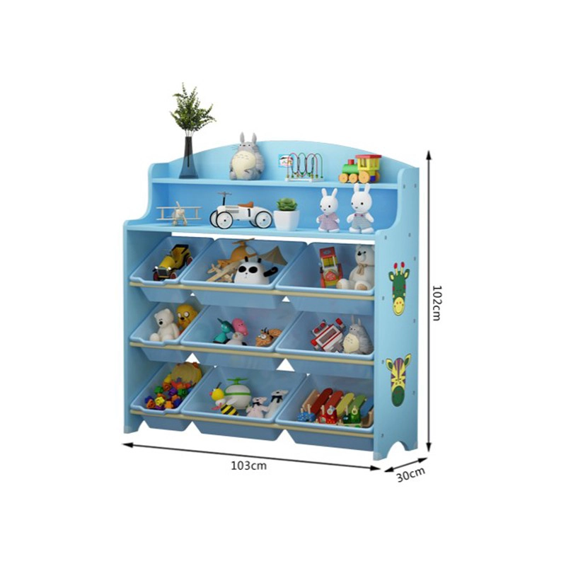 ORGANIZADOR CELESTE JIRAFA 11 CAJAS - 2