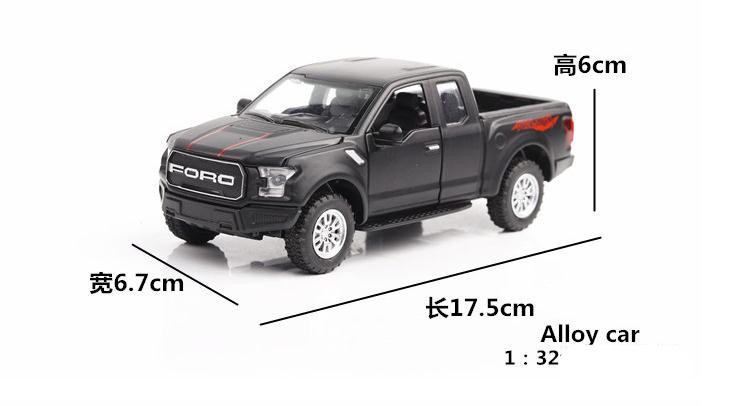 AUTO PELLITOS FORD RAPTOR F-150 ESCALA 1:32 ROJA MINI 32018-R - 7