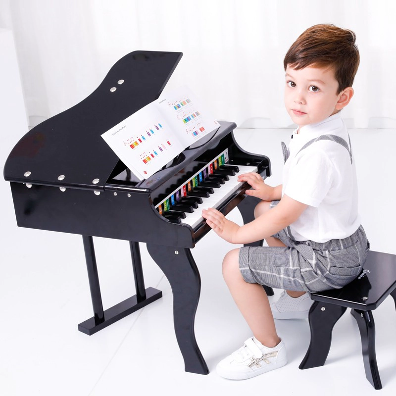 PIANO ONSHINE TNWX-0293N MINI COLA NIÑOS NEGRO - 4
