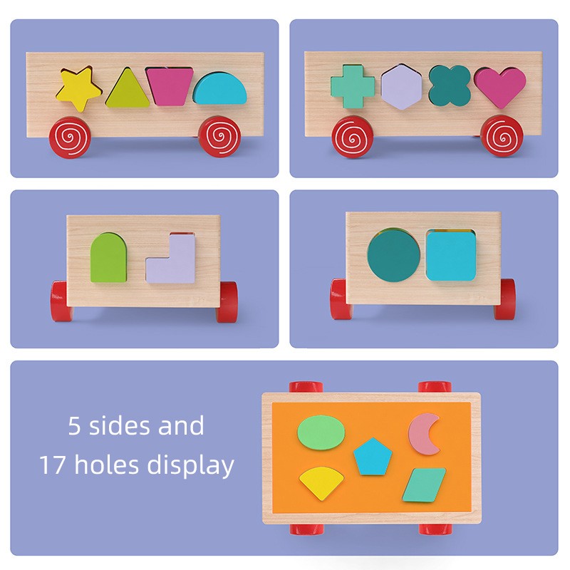 CAMIONCITO PELLITOS JHT-545 DIDACTICO CON 17 FIGURAS MULTICOLOR - 7