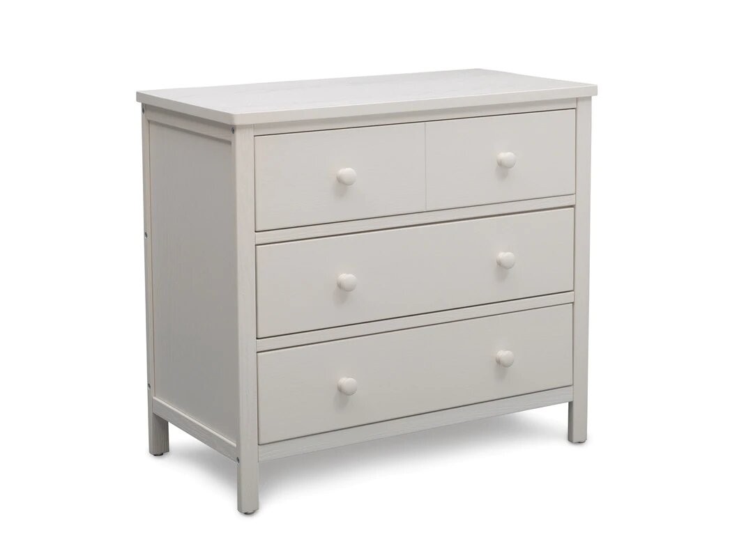 CÓMODA DELTA CHILDREN W101030-1349 3 CAJONES MIDDLETON BLANCO - 1