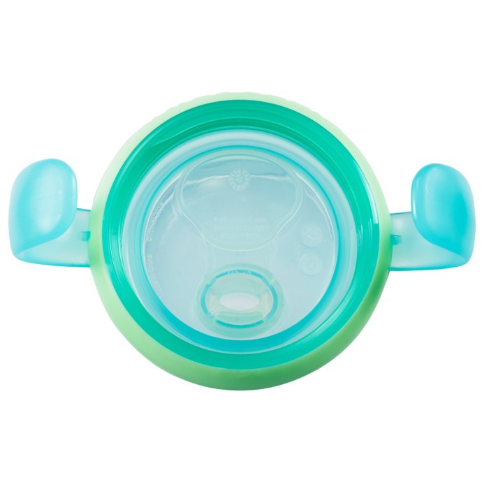 VASO THE FIRST YEARS Y6664 ANTIDERRAME CHUPETE SILICONA 207ML CON ASAS MULTICOLOR - 6