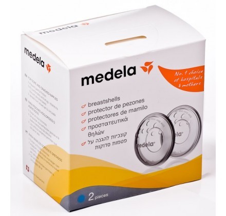 PROTECTOR DE PEZON MEDELA 80232 TRANSPARENTE LASTIMADO - 2