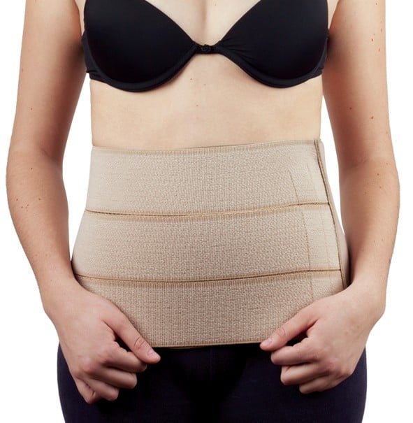 FAJA BLUNDING POSTPARTO TALLA L AJUSTABLE BEIGE - 1