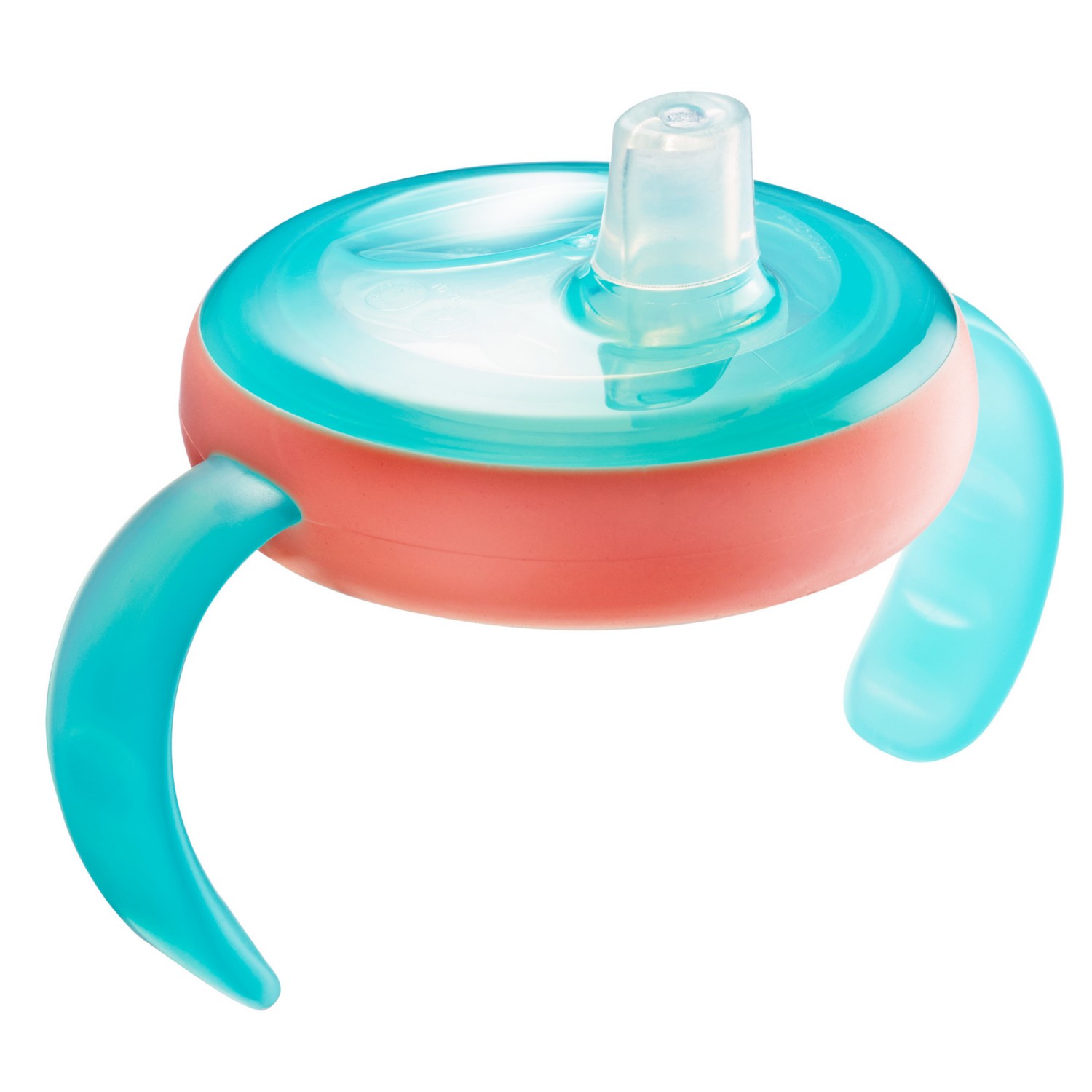 VASO THE FIRST YEARS Y6665 ANTIDERRAME CHUPETE SILICONA 207ML CON ASAS MULTICOLOR - 4