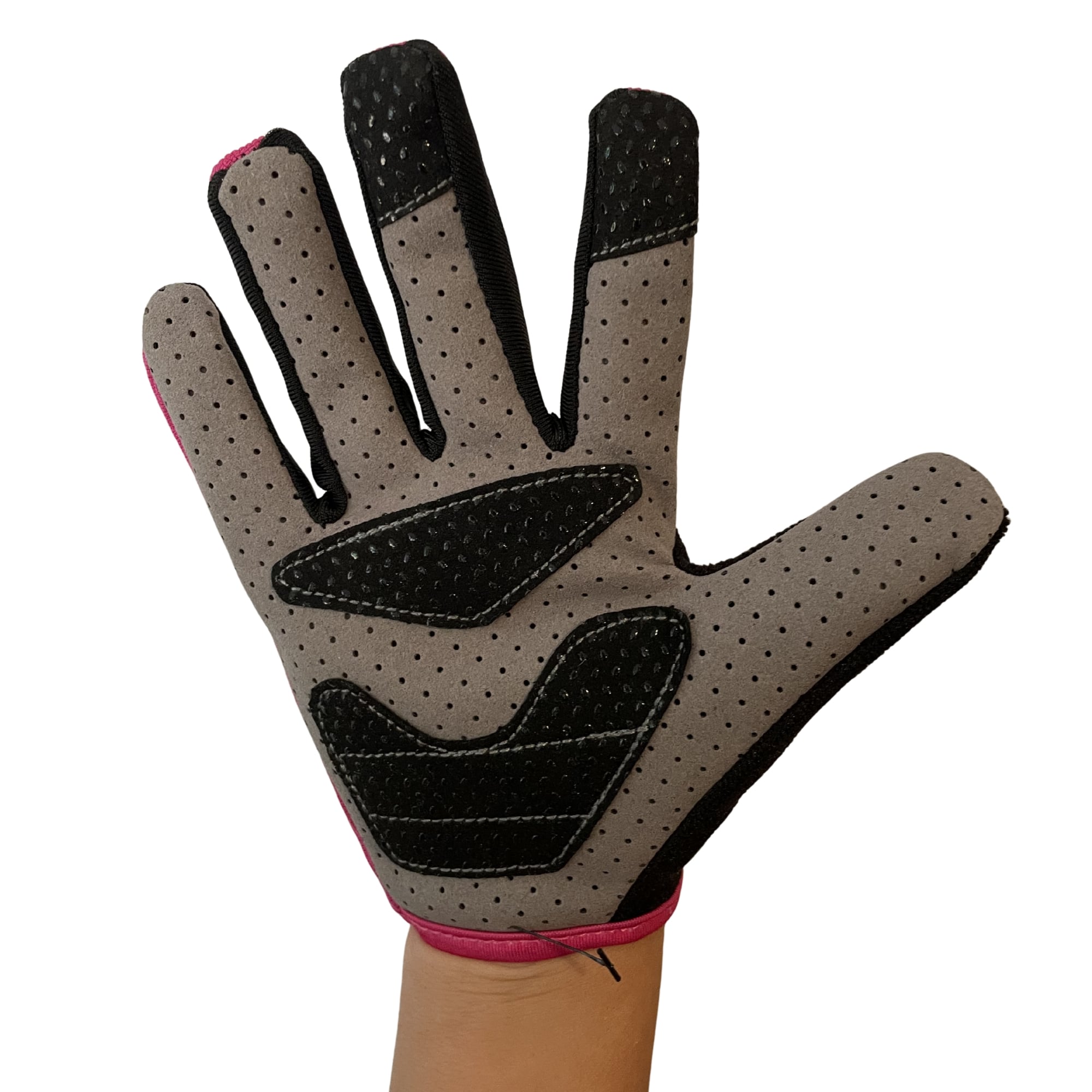 GUANTES CICLISMO NIÑA COMSPORTS GL03-PINK GUANTE BICICLETA S TALLA 7 PINK - 2