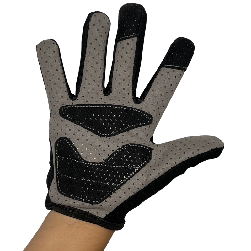 GUANTES CICLISMO COMSPORTS GL03-BLACK GUANTE BICICLETA NINOS TALLA 5 BLACK - 3