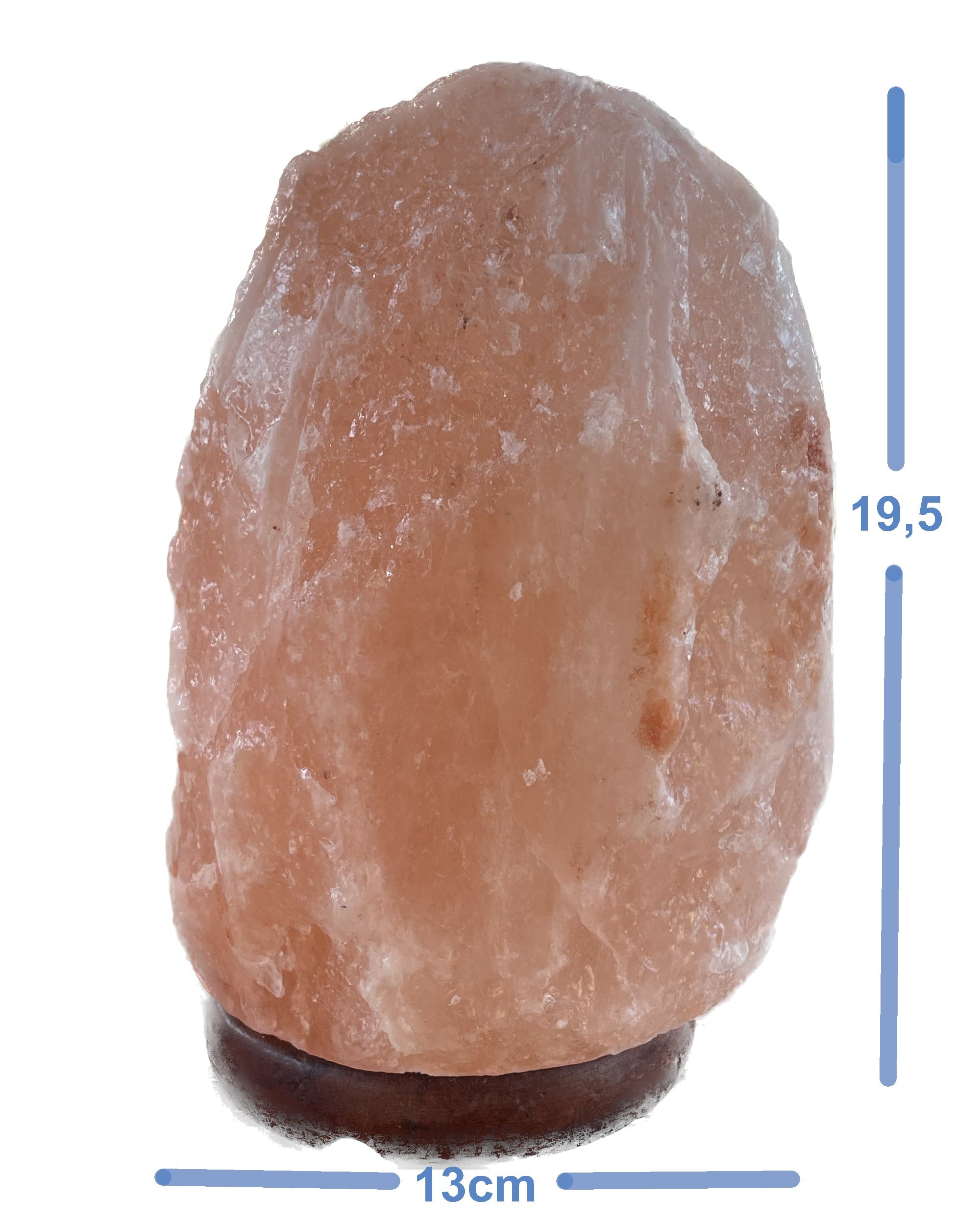 LAMPARA DE SAL ROSADA DE HIMALAYA 2,8-3KG HECHA EN PAKISTAN - 3