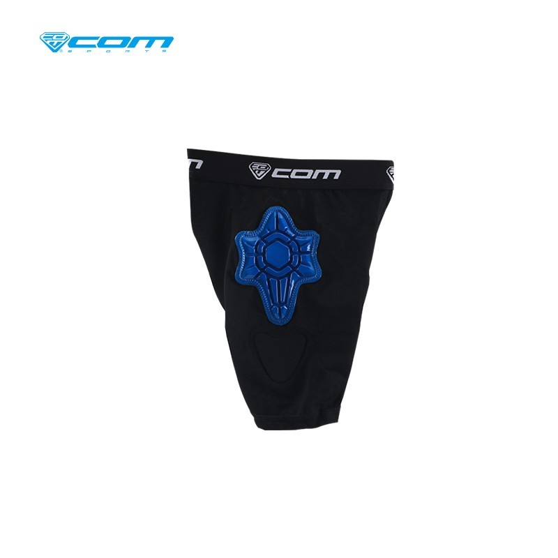SHORT COMSPORTS DA1-BLACK ARMADURA FLEXIBLE MTB BMX NINOS - 4