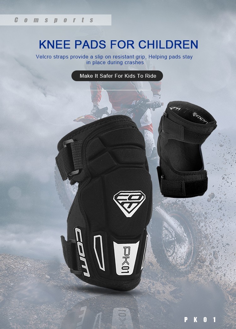 KIT RODILLERA CODERA COMSPORTS PK1-BLKS NINOS MOUNTAIN BIKE BLACK - 3