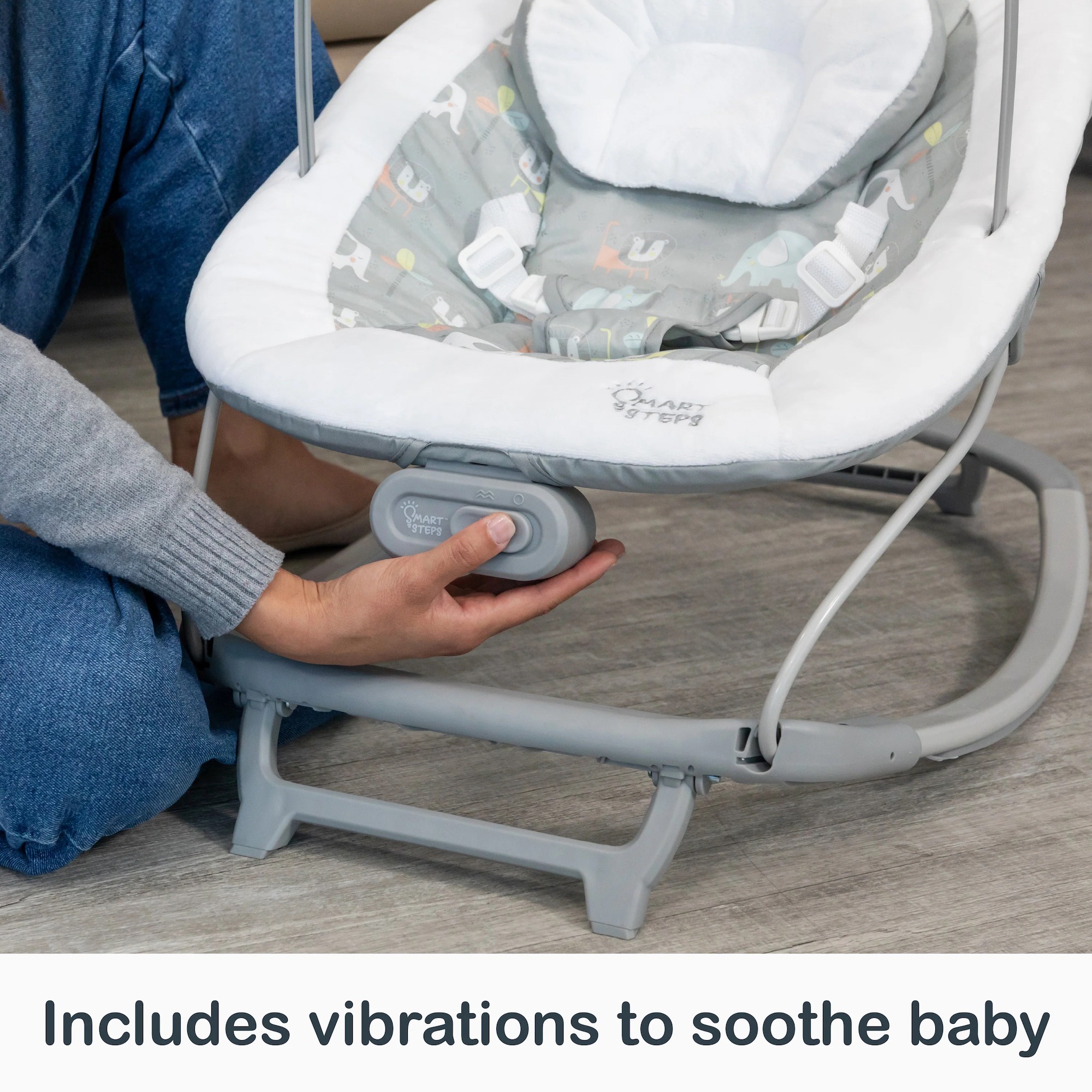 MECEDORA BABY TREND RK02F05A BEBÉ SMART STEPS MY FIRST ROCKER 2 MULTICOLOR - 5