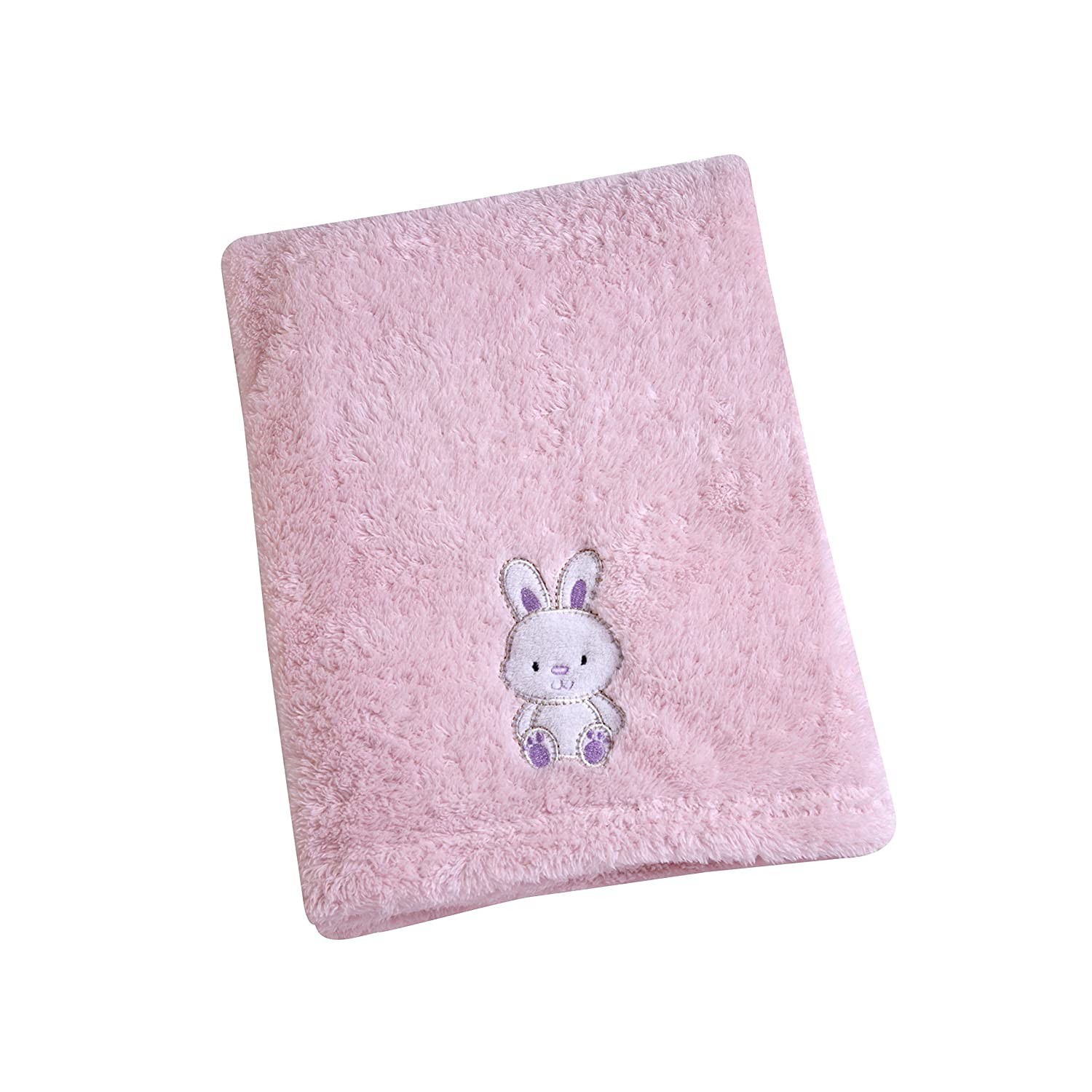 MANTITA NOJO CONEJITA ROSA CORAL FLEECE - 1