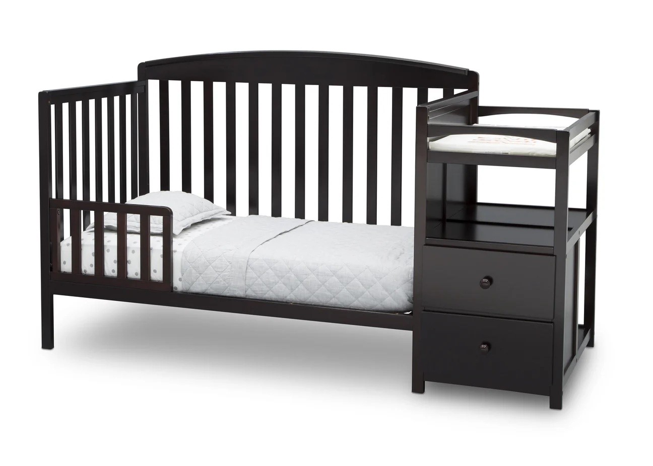 CUNA CONVERTIBLE DELTA CHILDREN 74804-207 MADERA CAFE Y MUDADOR ROYAL CHERRY - 5