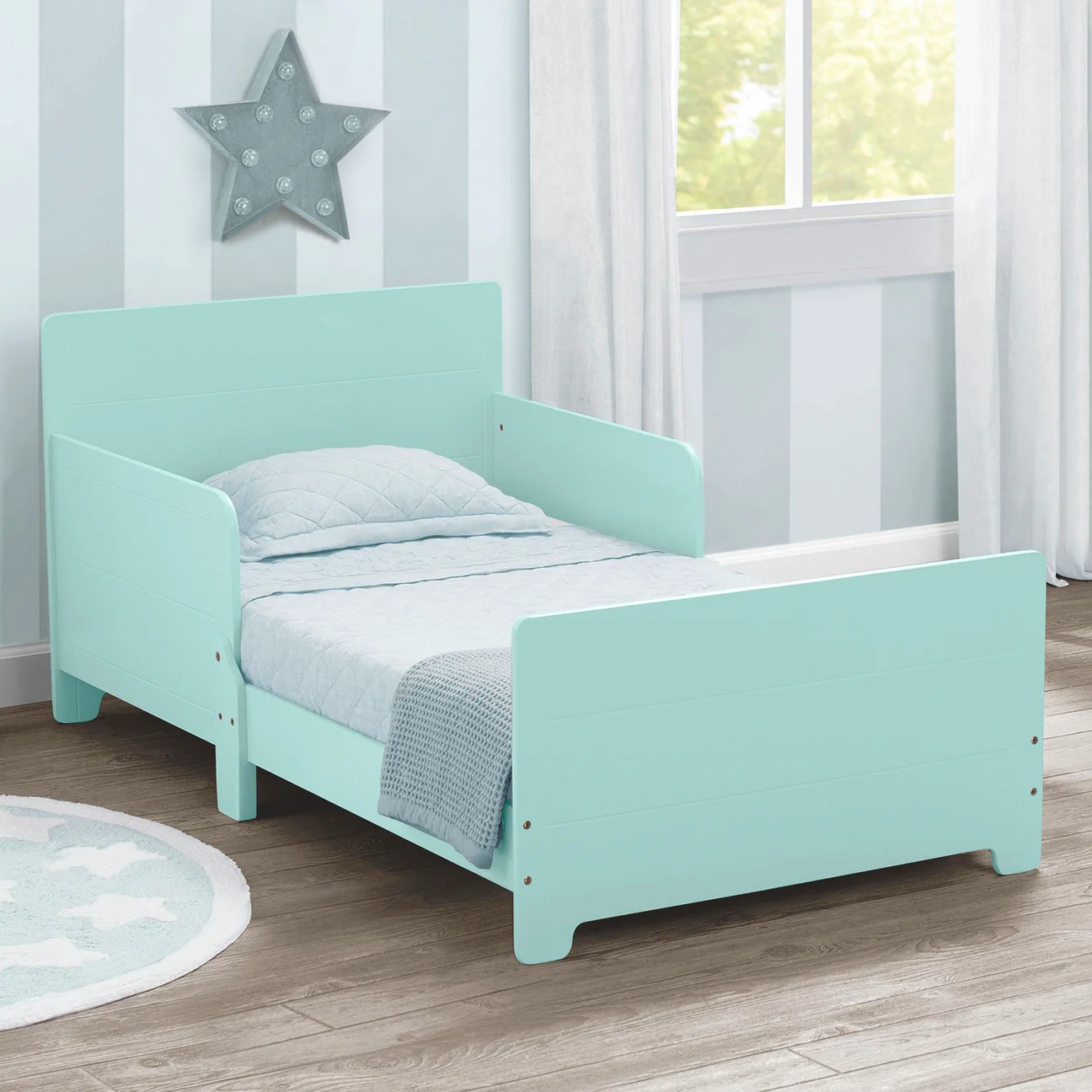 CAMA TRANSICIÓN DELTA CHILDREN MYSIZE MADERA MENTA - 2