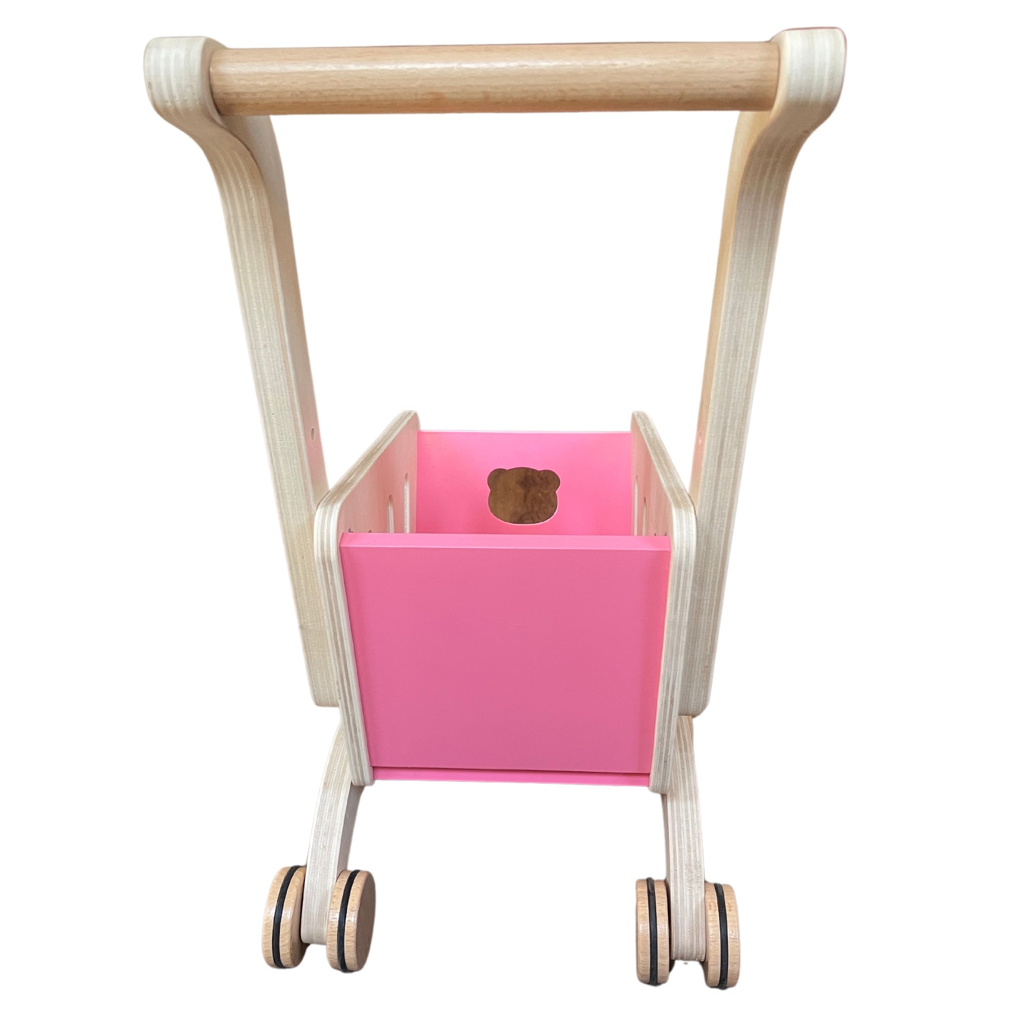 CARRITO PELLITOS COMPRAS DIDÁCTICO NATURAL PINK YW0075 - 3