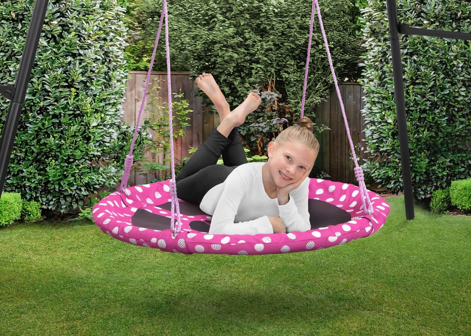 COLUMPIO PELLITOS SW86518MN-1065 MINNIE 101 CM CIRCULAR GRAN RESISTENCIA ROSA - 5