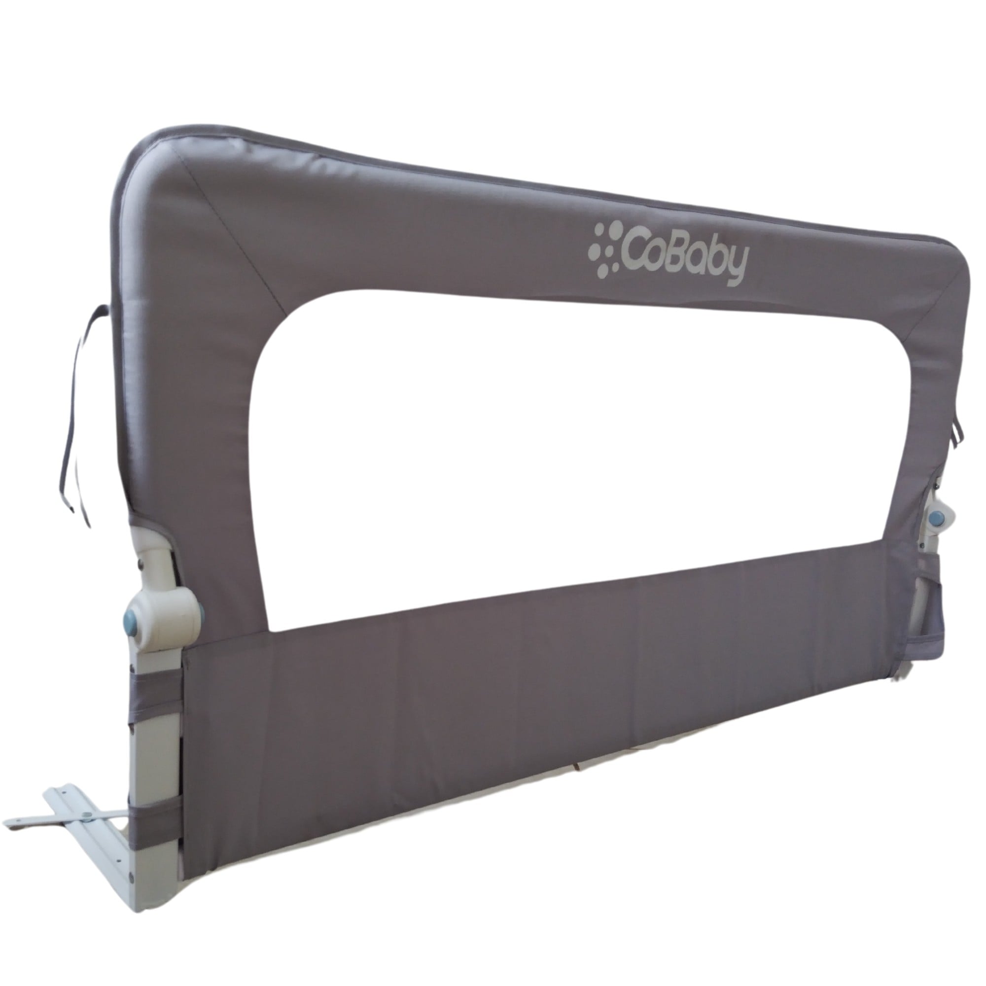 BARANDA COBABY COB3171-G ACERO GRIS ABATIBLE PARA CAMA 120X60 - 1