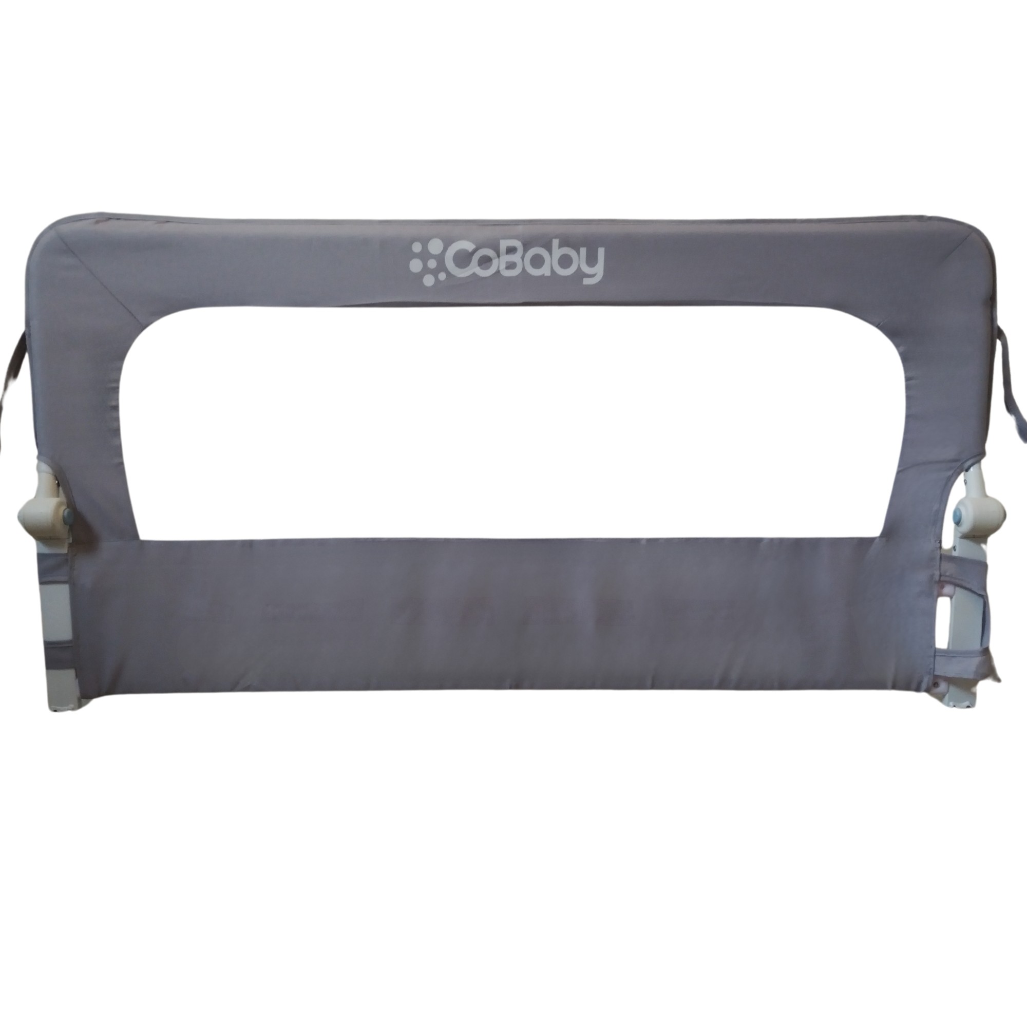BARANDA COBABY COB3171-G ACERO GRIS ABATIBLE PARA CAMA 120X60 - 2