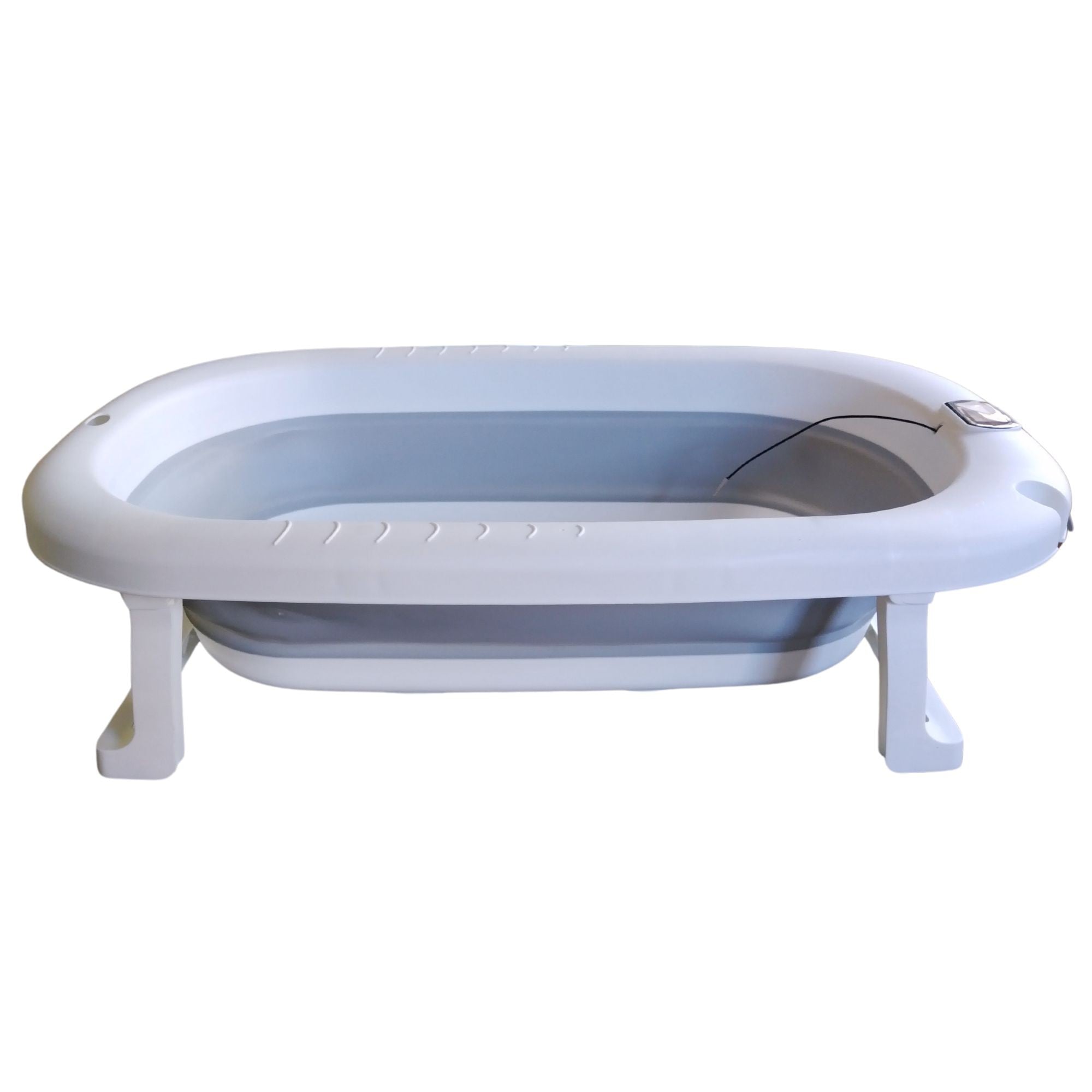 BAÑERA COBABY COB33280-G PLEGABLE CON HAMACA Y TERMOMETRO GRIS - 2