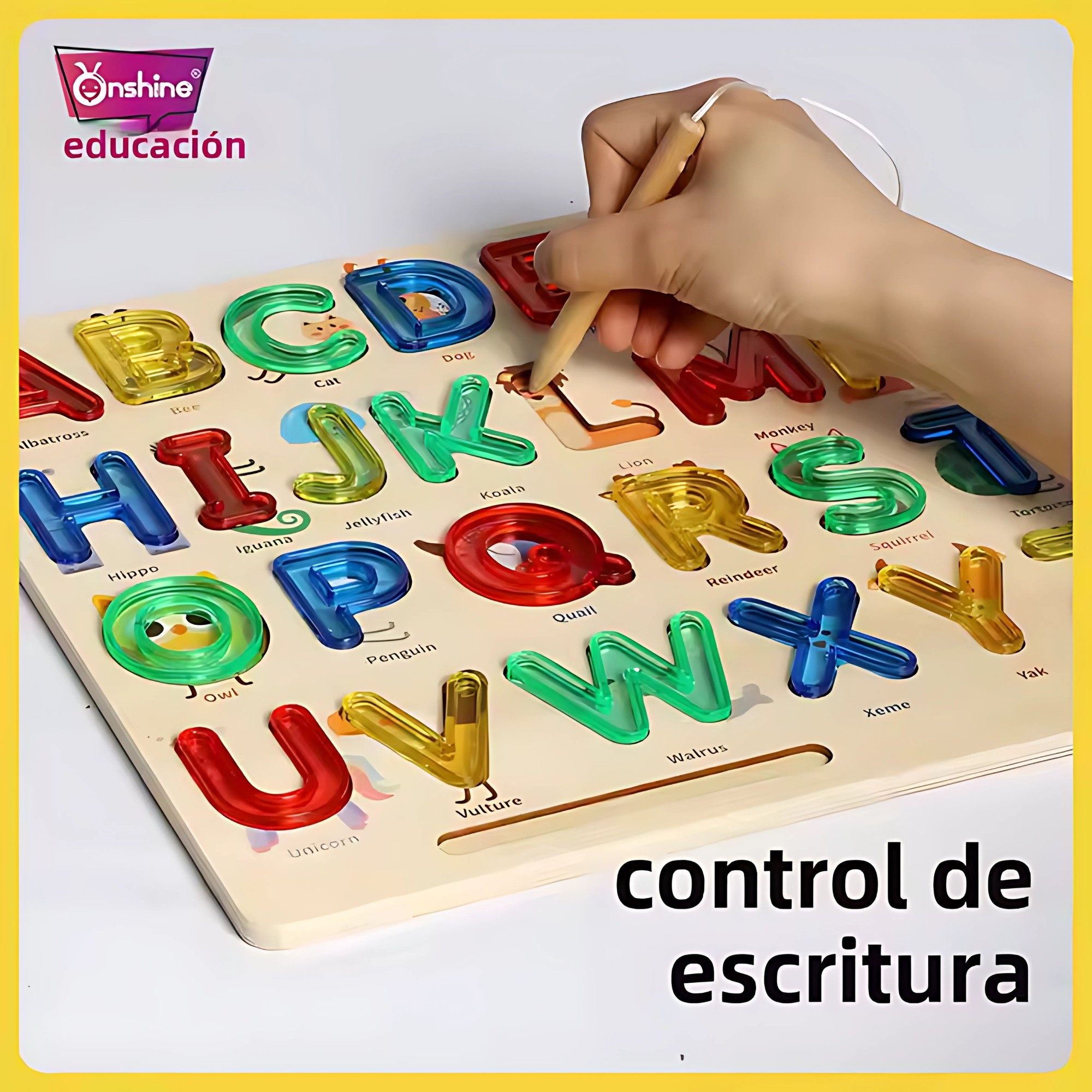 TABLERO COGNITIVO DE ABECEDARIO - 2