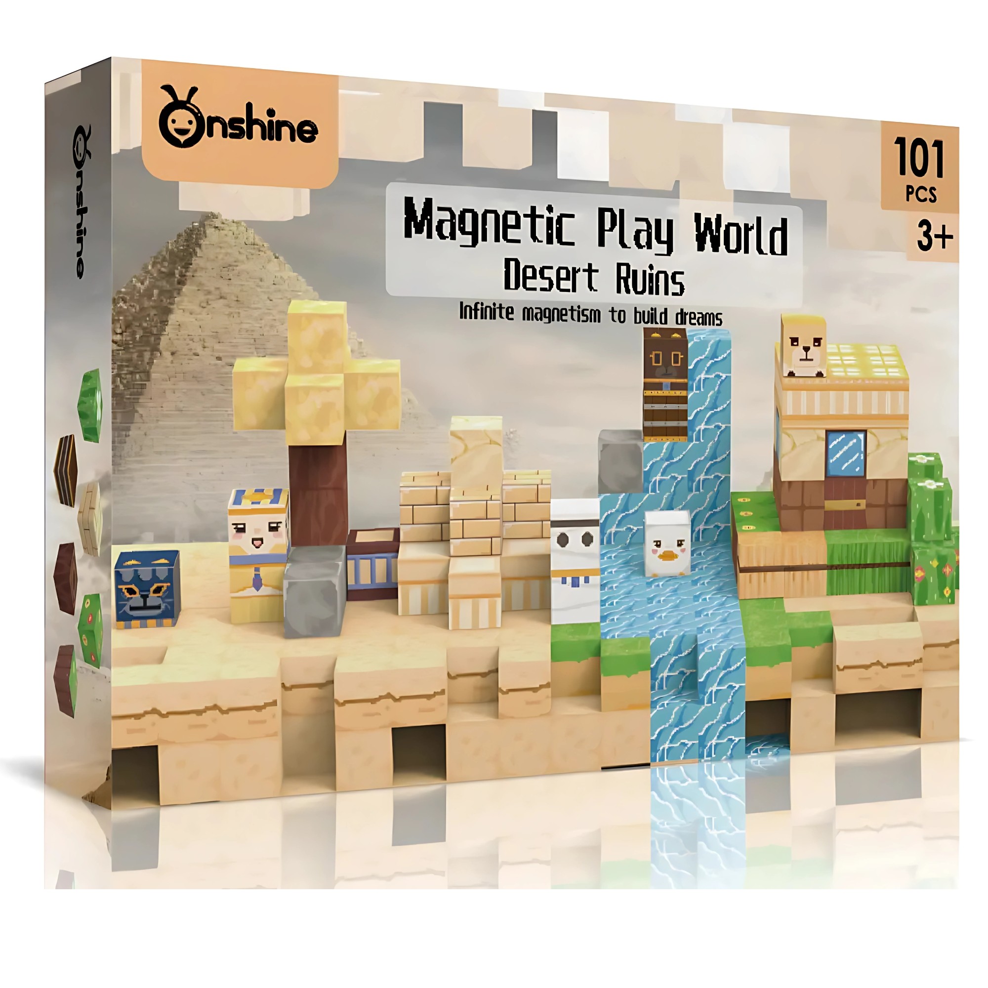 MUNDO MAGNETICO RUINAS DEL DESIERTO 101 PIEZAS - 1