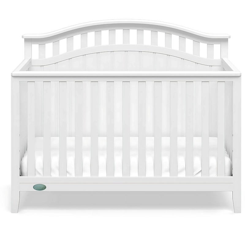 CUNA DE MADERA BLANCA 3 EN 1 LANQUEN - 1