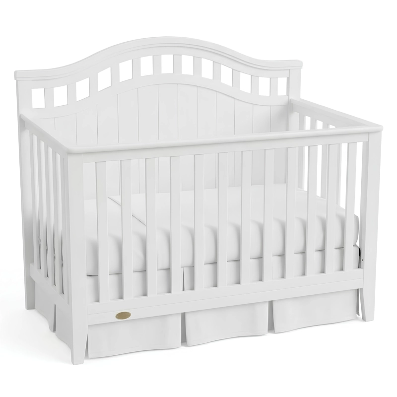 CUNA DE MADERA BLANCA 3 EN 1 LANQUEN - 8