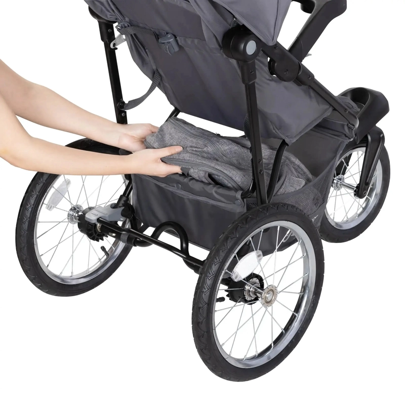 COCHE JOGGER EXPEDITION JOURNEY GRAY BABY TREND - 4