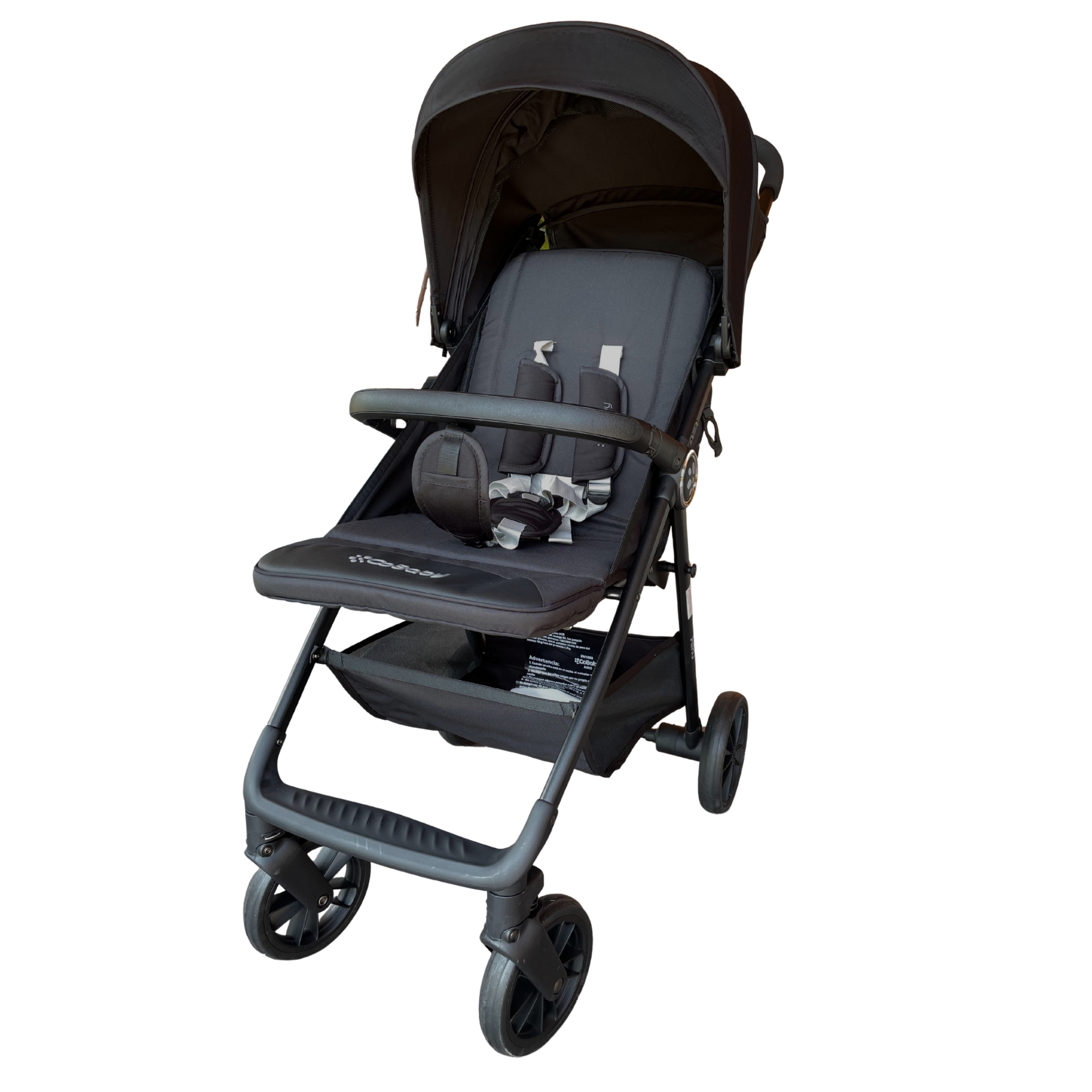 COCHE COMPACTO AIRO DE 0 A 36 MESES BLACK - 2