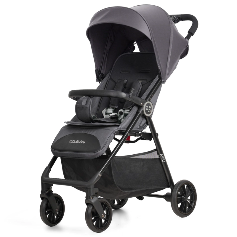 COCHE COMPACTO AIRO GRIS  DE 0 A 36 MESES - 1