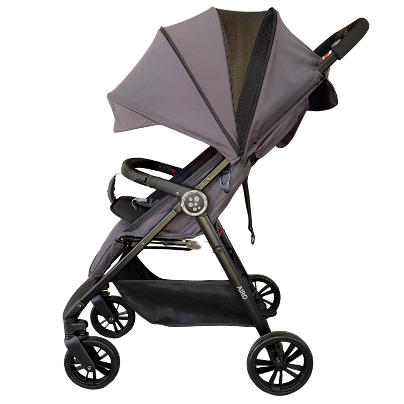 COCHE COMPACTO AIRO GRIS  DE 0 A 36 MESES - 5