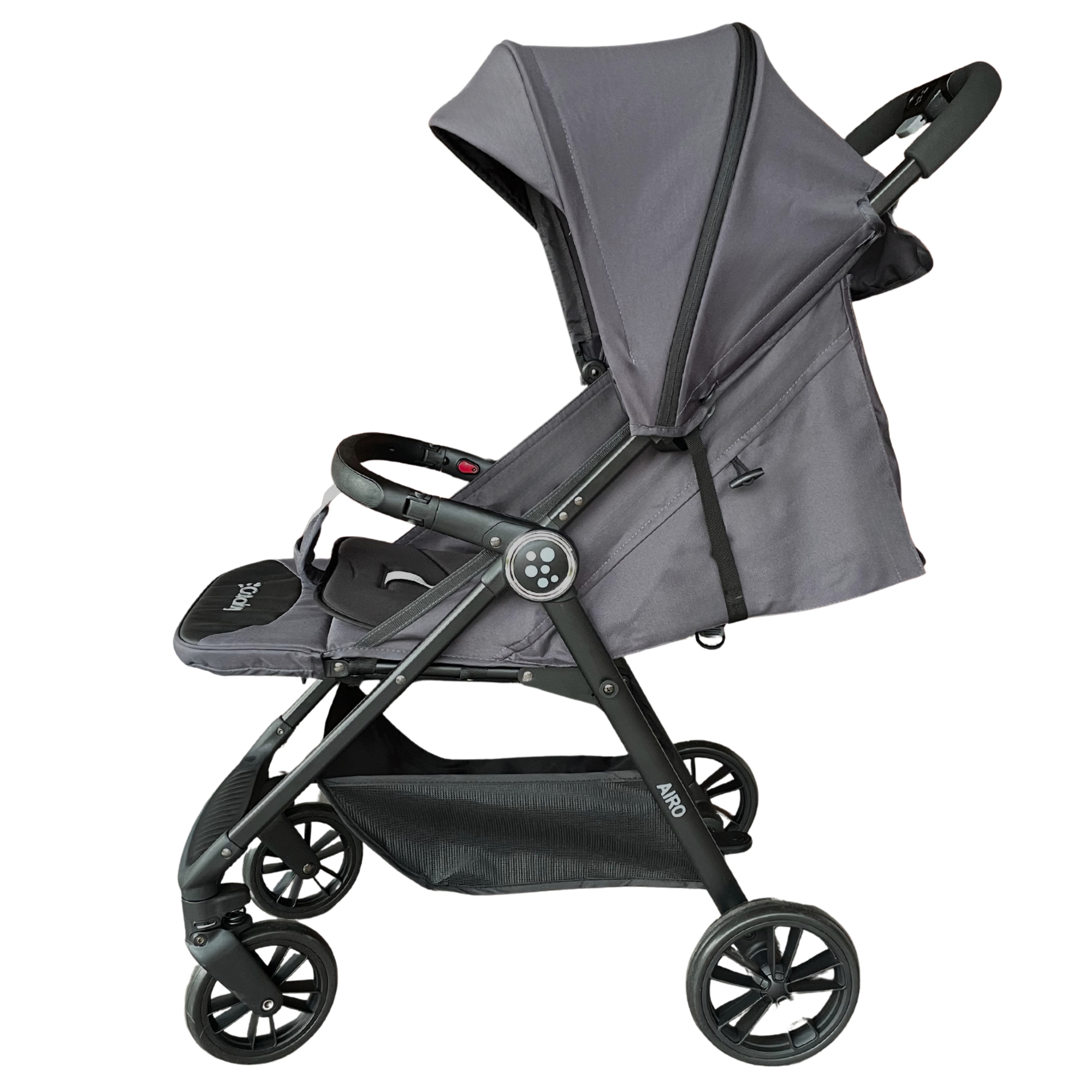 COCHE COMPACTO AIRO GRIS  DE 0 A 36 MESES - 7