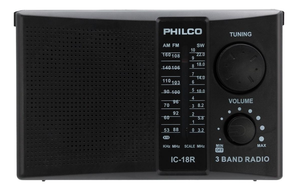 RADIO PHILCO IC 18-R MULTIBANDAS RECARGABLE - 4