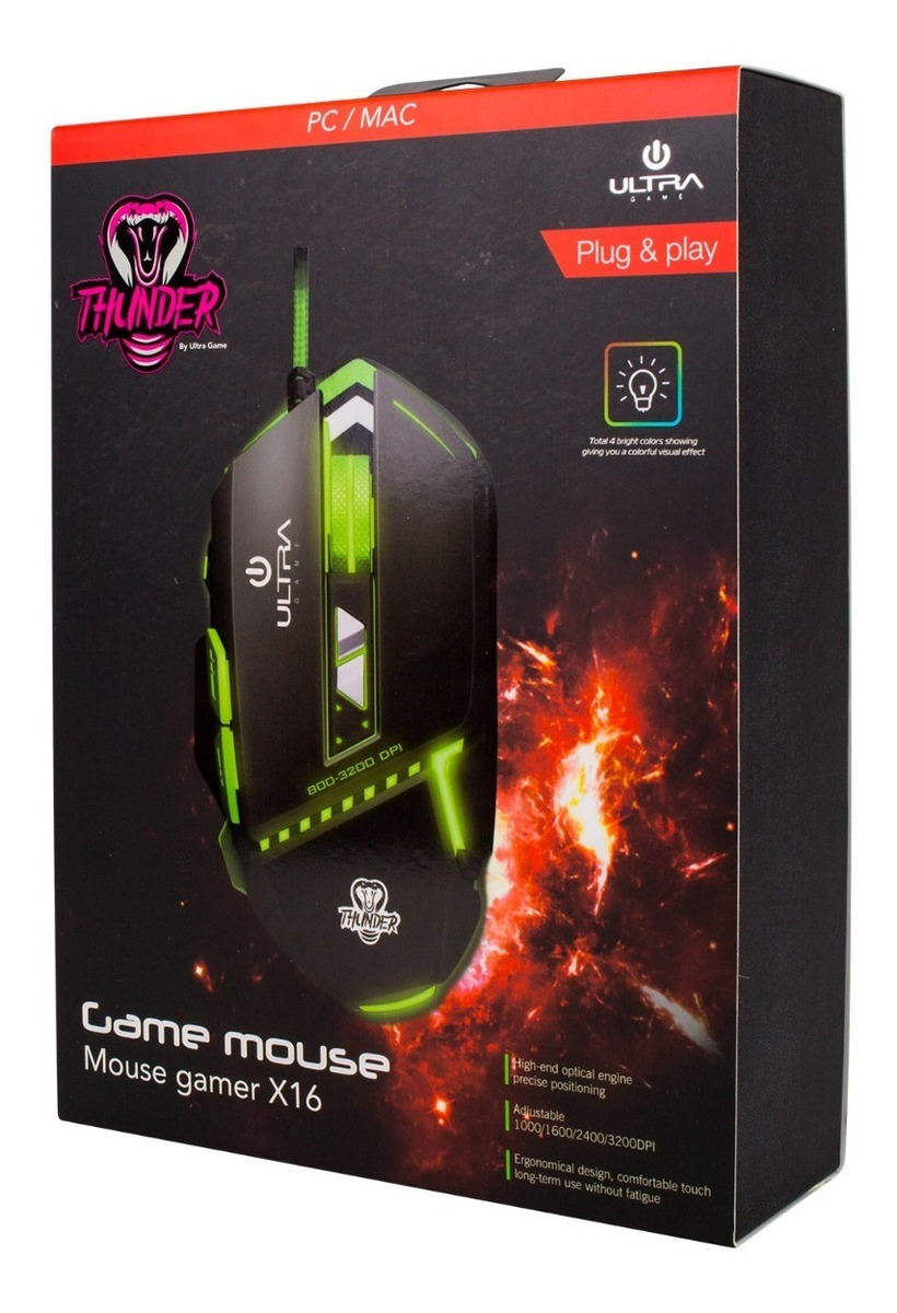 MOUSE ULTRA GAMER X16 TECHNOLOGY - 4