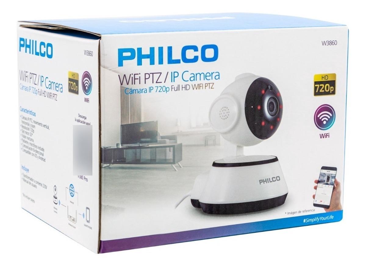 CÁMARA PHILCO WI-FI 720P IP PTZ W3860 - 6
