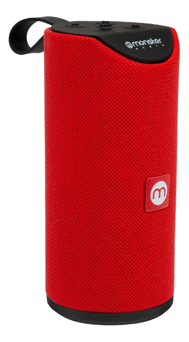 PARLANTE MONSTER AUDIO BT 450R ROJO - 4