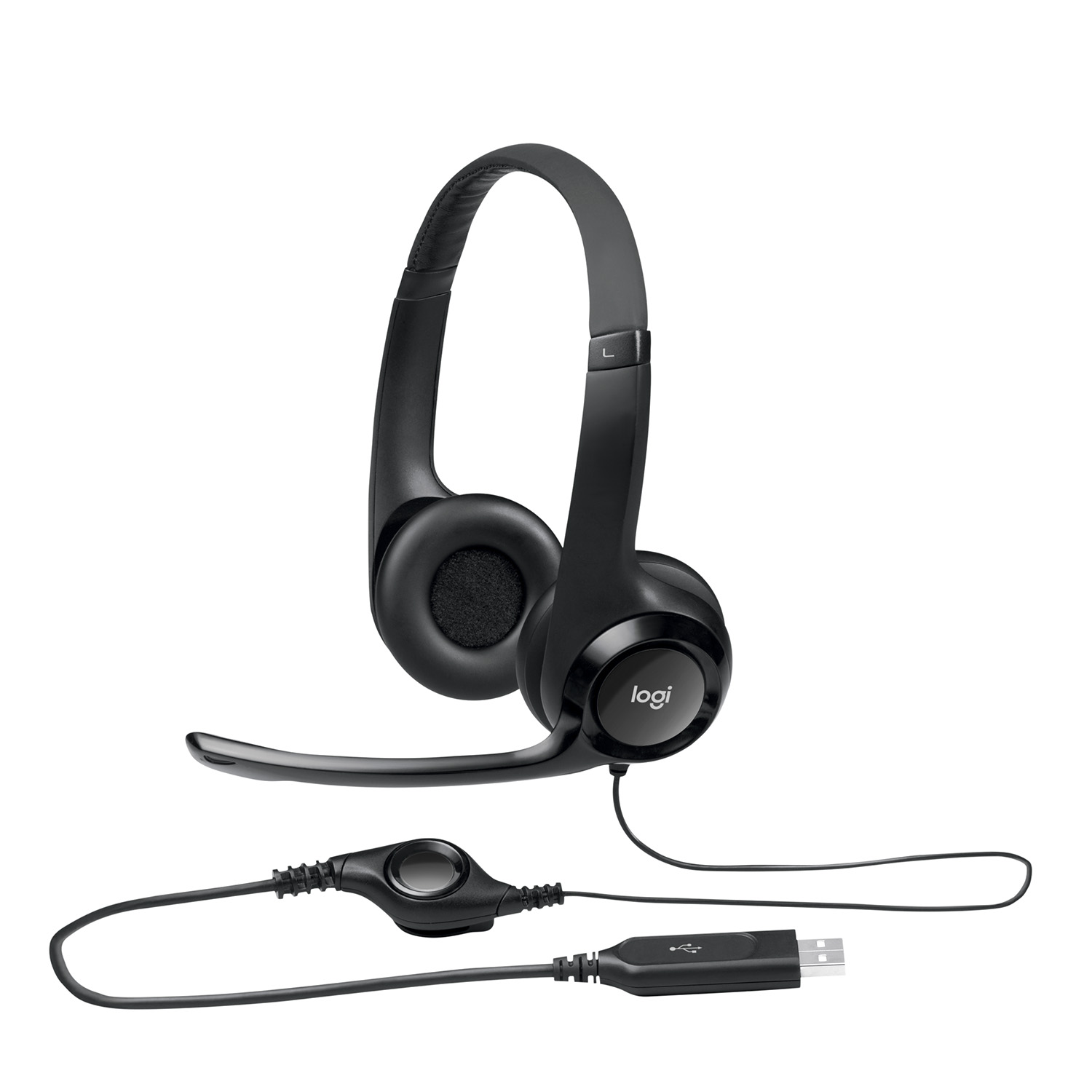 AUDÍFONOS LOGITECH HEADSET USB H390 - 1