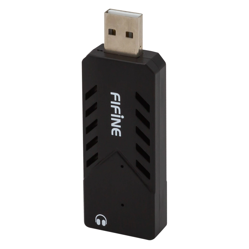 MICRÓFONO FIFINE USB INALAMBRICO SOLAPA K031B - 3