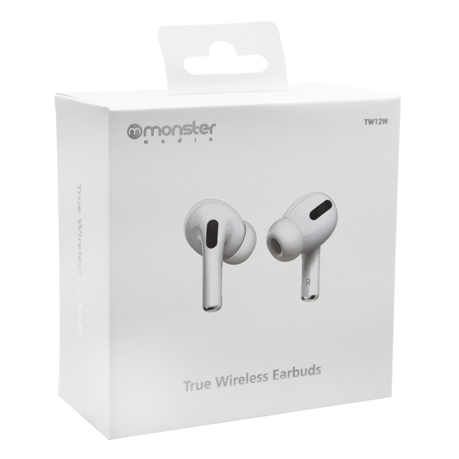 AUDÍFONOS MONSTER AUDIO TRUE WIRELESS TW12W BLUETOOTH BLANCO - 5