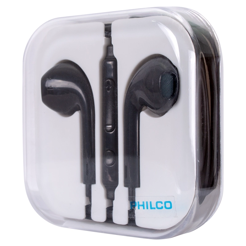 AUDÍFONOS PHILCO MANOS LIBRES D40 NEGRO - 2